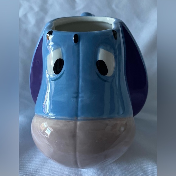 Disney Winnie the Pooh Eeyore Face Sculpted Ceramic Mug - Picture 6 of 8